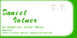 daniel volner business card